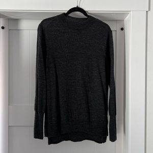 Badgley Mischka Womens mockneck merino wool sweater